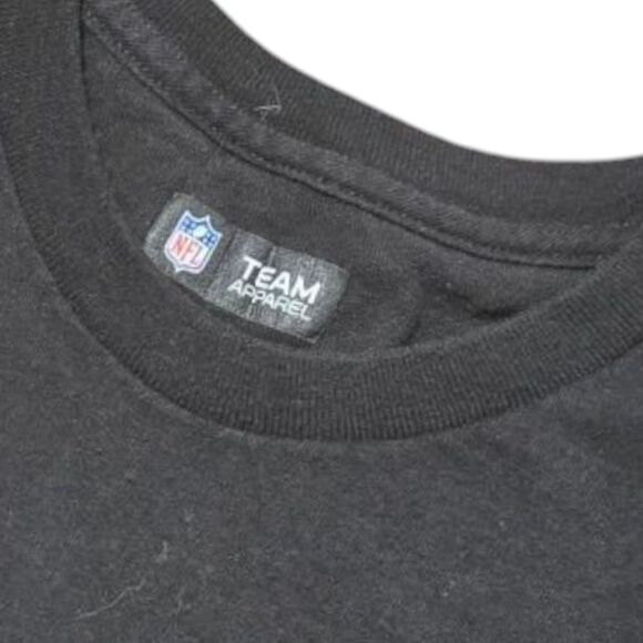 NFL Team Apparel Baltimore Ravens Black Graphic Tee Shirt - Picture 4 of 4